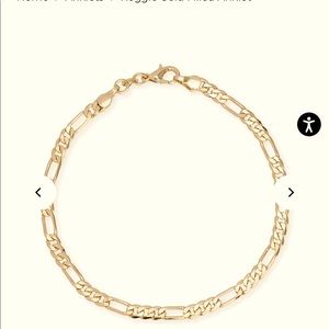 Bracha gold filled Reggie anklet